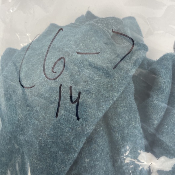 Soft Surroundings Womens Sweater Small Cowl Neck Blue Performance Stretch Winter - Picture 14 of 14